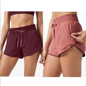 RARE Lululemon reversible choose a side shorts 6
